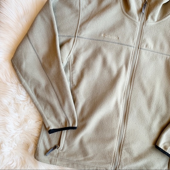 Columbia Hooded Fleece Zip Up Jacket MD1161 - Picture 3 of 4